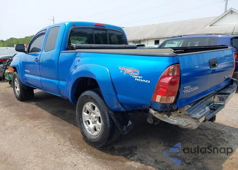 2007 Toyota Tacoma Base V6 z USA, uszkodzony, nr VIN 5TEUU42N07Z398827